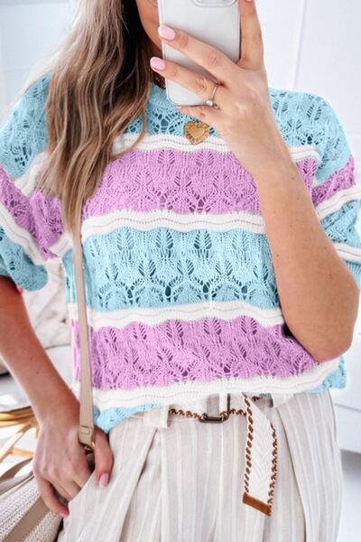 A Vintage Style Sweater with Delicate Timeless Details