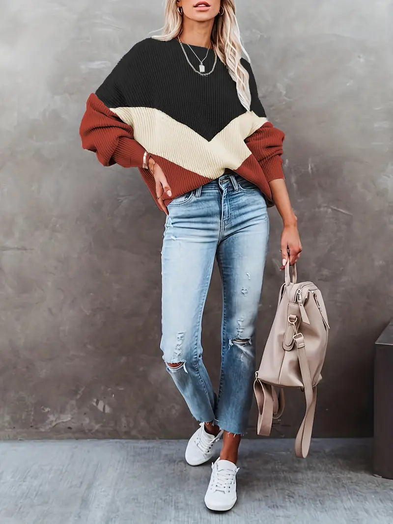 Vintage Inspired Sweater with a Contemporary Edge