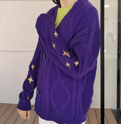 Kauniisti valmistettu Villapaita