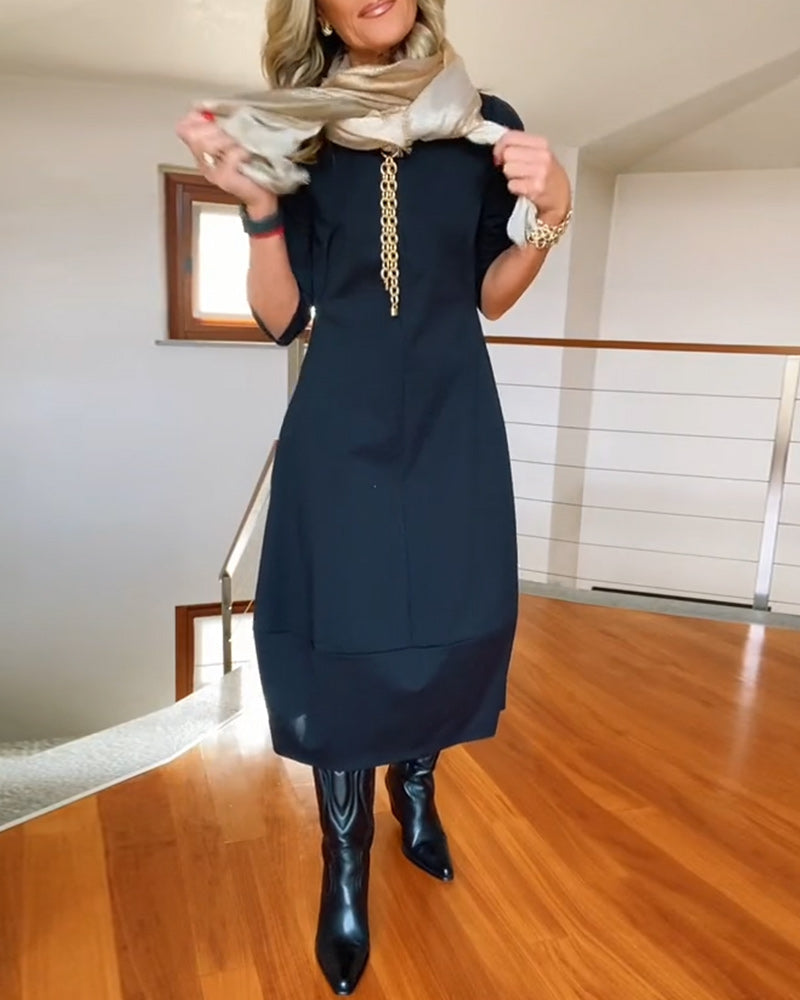 Well Tailored Dress with a Graceful Silhouette