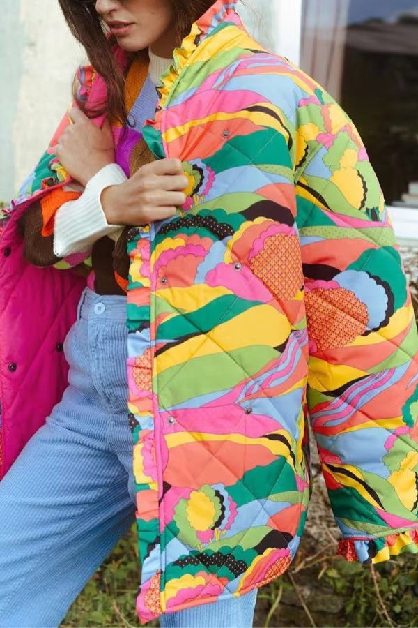 Classic Vintage Coat with a Flattering Fit