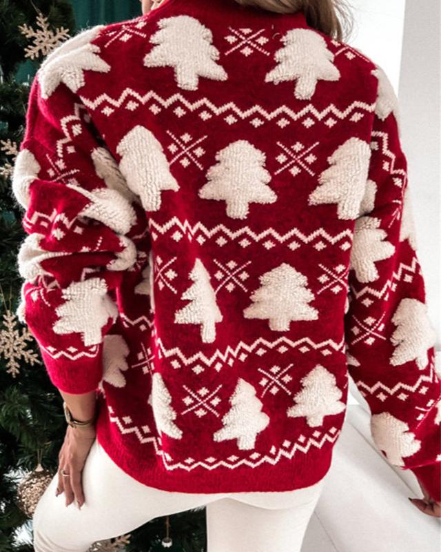 Vintage Inspired Sweater with a Contemporary Edge