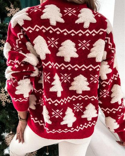 Vintage Inspired Sweater with a Contemporary Edge