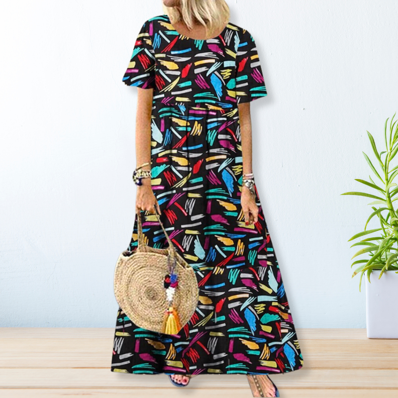 Classic Vintage Dress with a Flattering Fit