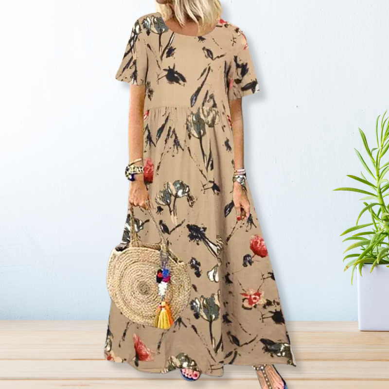 Classic Vintage Dress with a Flattering Fit
