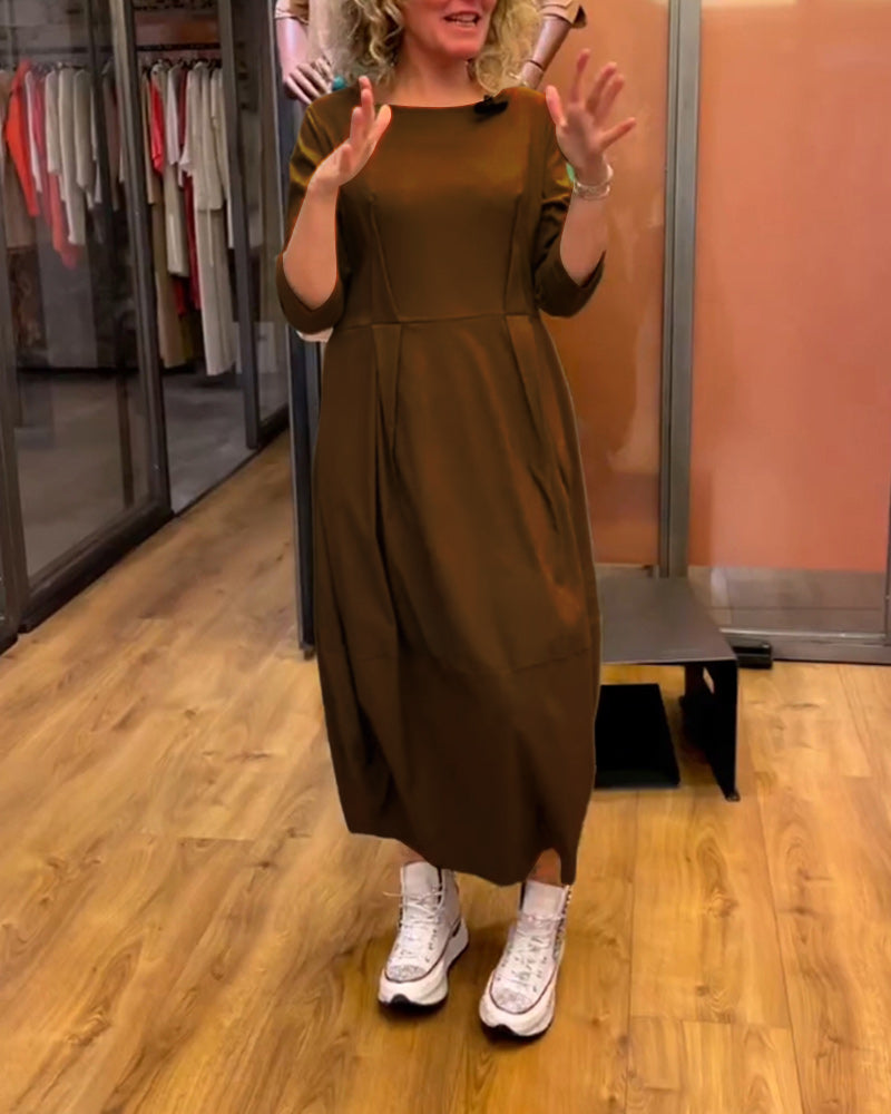 A Vintage Style Dress with Delicate Timeless Details