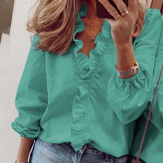 A Vintage Style Blouse with Delicate Timeless Details