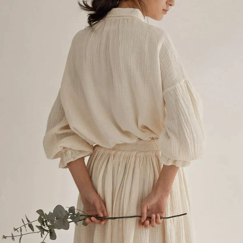 Vintage Inspired Blouse with a Contemporary Edge