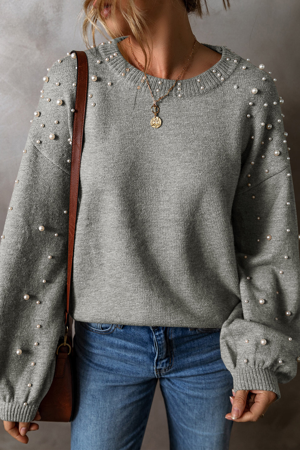 Classic Vintage Sweater with a Flattering Fit