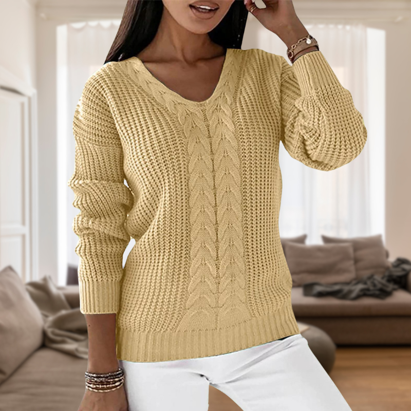 Beautifully Finished Sweater in a Timeless Design