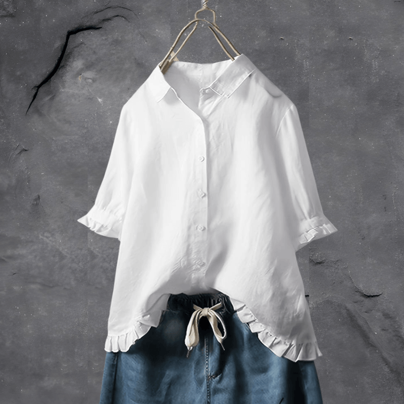 Classic Vintage Blouse with a Flattering Fit