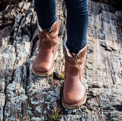 Classic Orthopedic Boots with Timeless Style