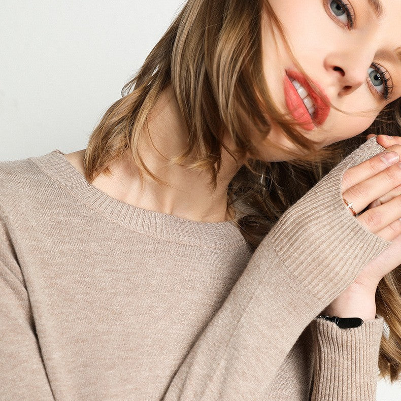 A Vintage Style Sweater with Delicate Timeless Details