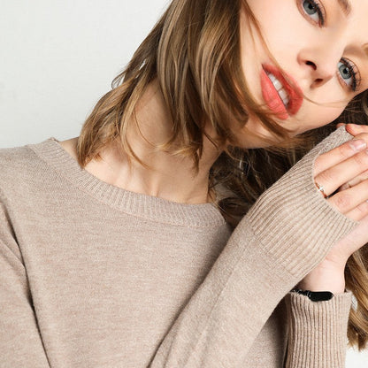 A Vintage Style Sweater with Delicate Timeless Details