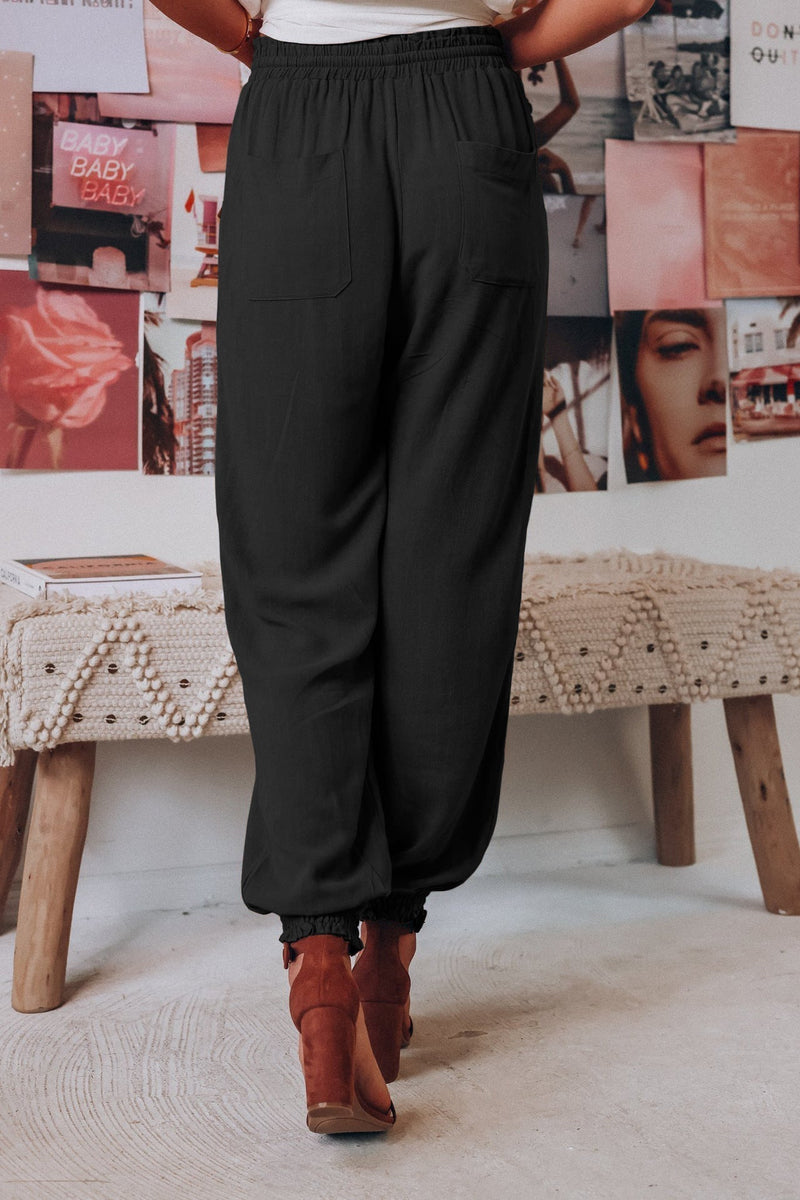 A Vintage Style Pants with Delicate Timeless Details