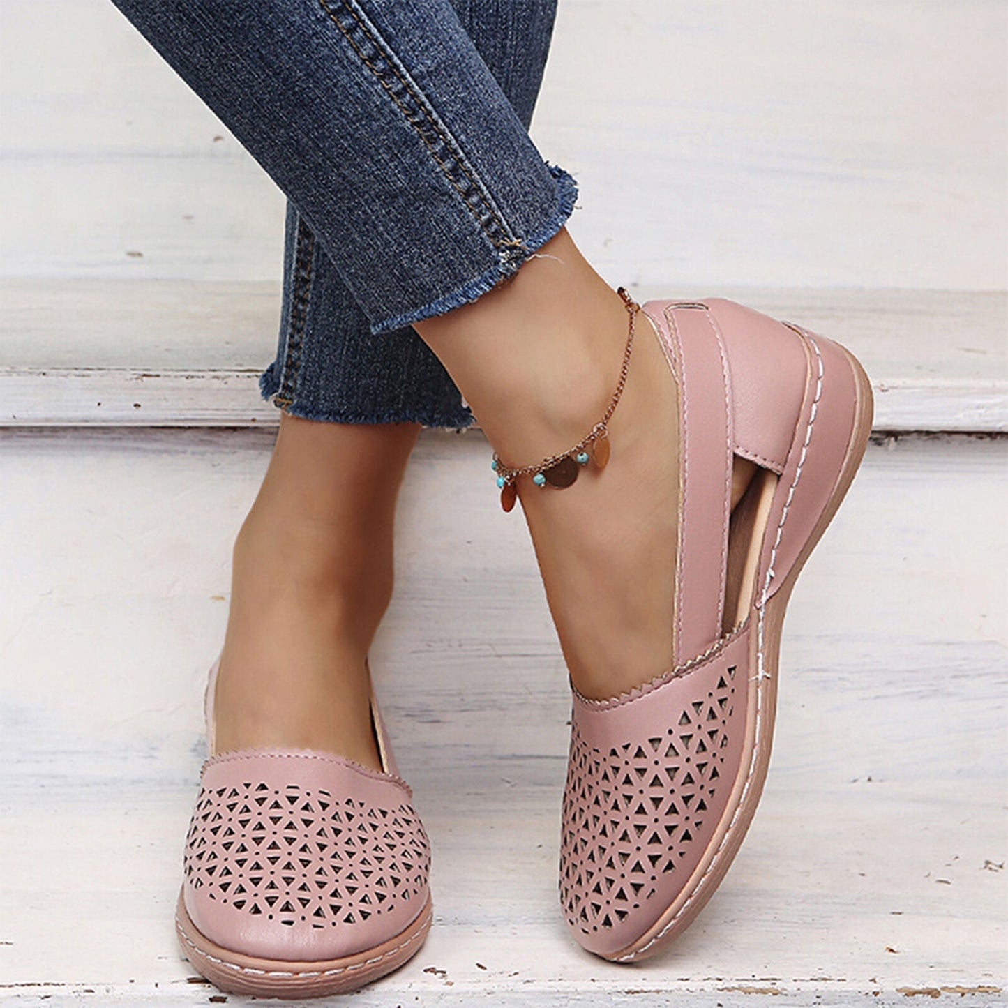 Chic Orthopedic Shoes with Unique Design