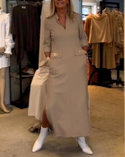 Effortlessly Elegant Dress with a Timeless Design