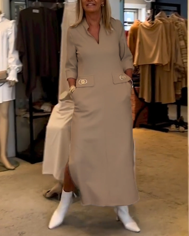 Effortlessly Elegant Dress with a Timeless Design