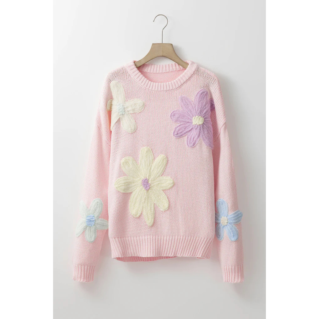 A Vintage Style Sweater with Delicate Timeless Details