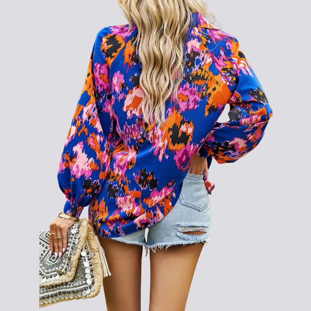 Vintage Inspired Blouse with a Contemporary Edge