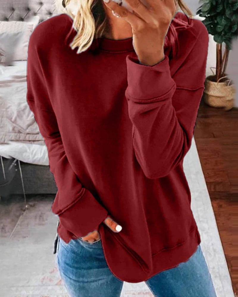 Beautifully Finished Sweater in a Timeless Design
