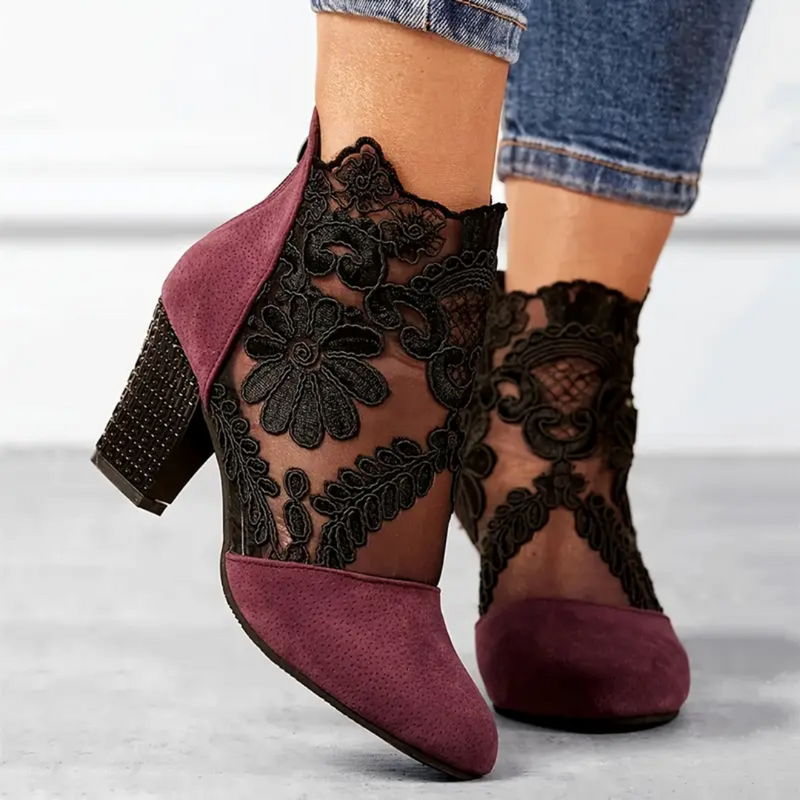 Vintage Inspired Orthopedic Pumps