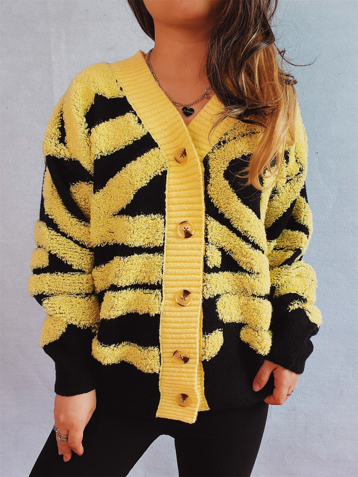 Vintage Inspired Cardigan with a Contemporary Edge