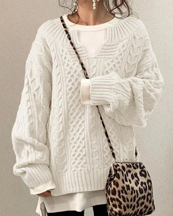 Beautifully Balanced Sweater with Timeless Character