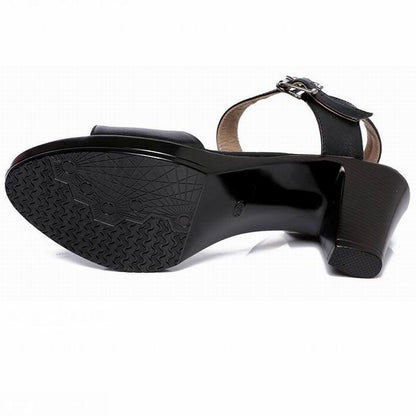 Chic Orthopedic Heels with Unique Design