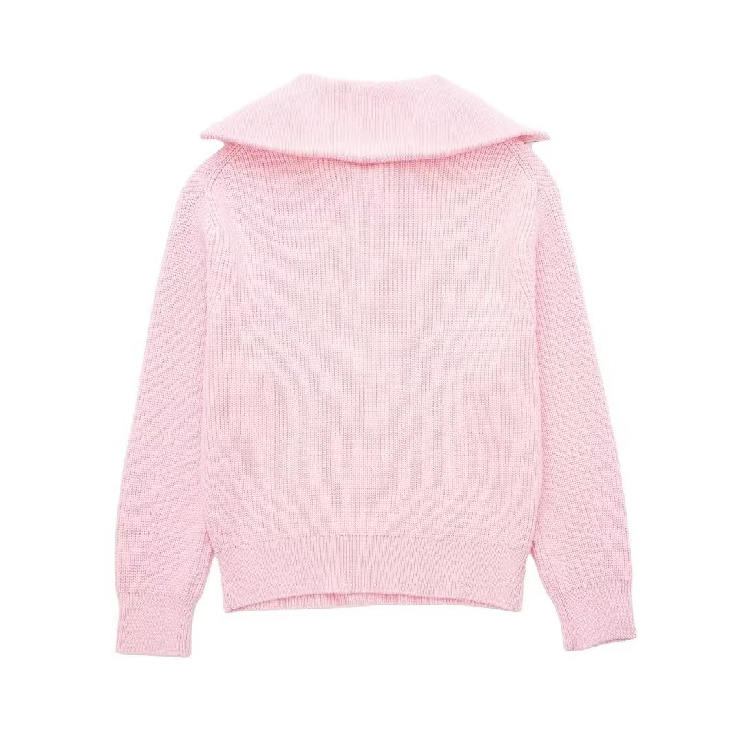 Beautifully Finished Sweater in a Timeless Design