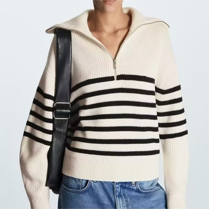 Beautifully Finished Sweater in a Timeless Design
