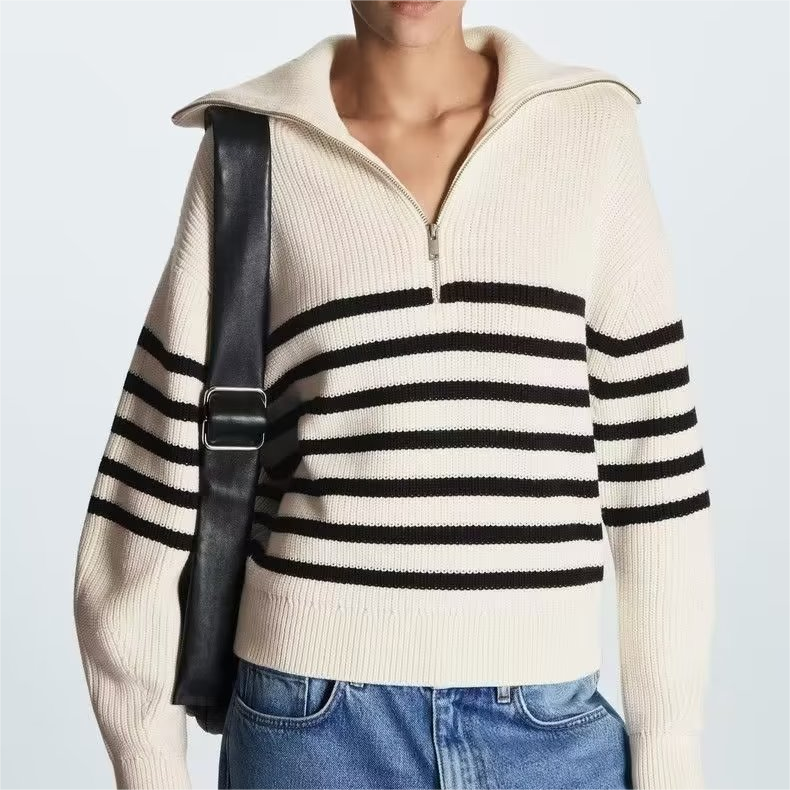 Beautifully Finished Sweater in a Timeless Design
