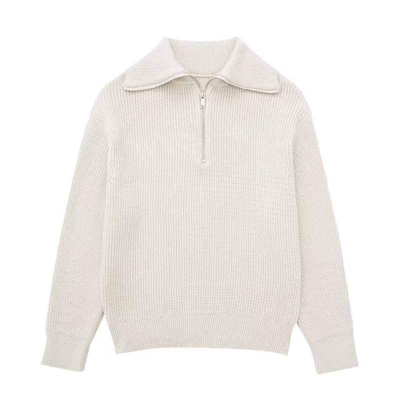 Beautifully Finished Sweater in a Timeless Design