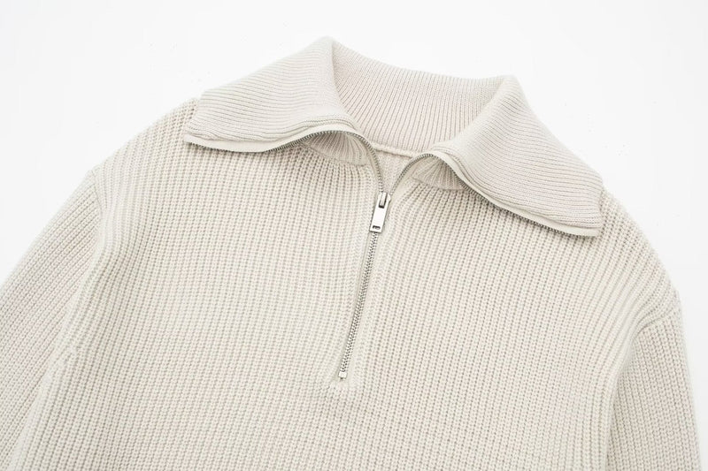 Beautifully Finished Sweater in a Timeless Design