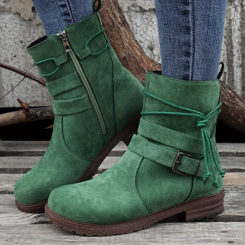 Classic Orthopedic Boots with Timeless Style