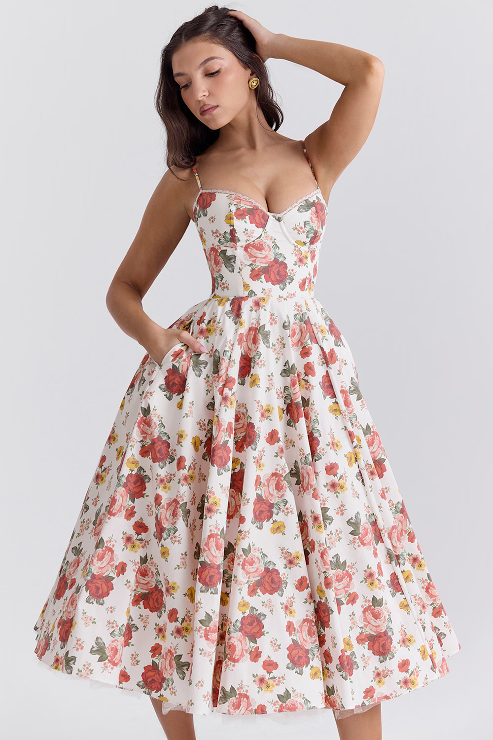 A Vintage Style Dress with Delicate Timeless Details
