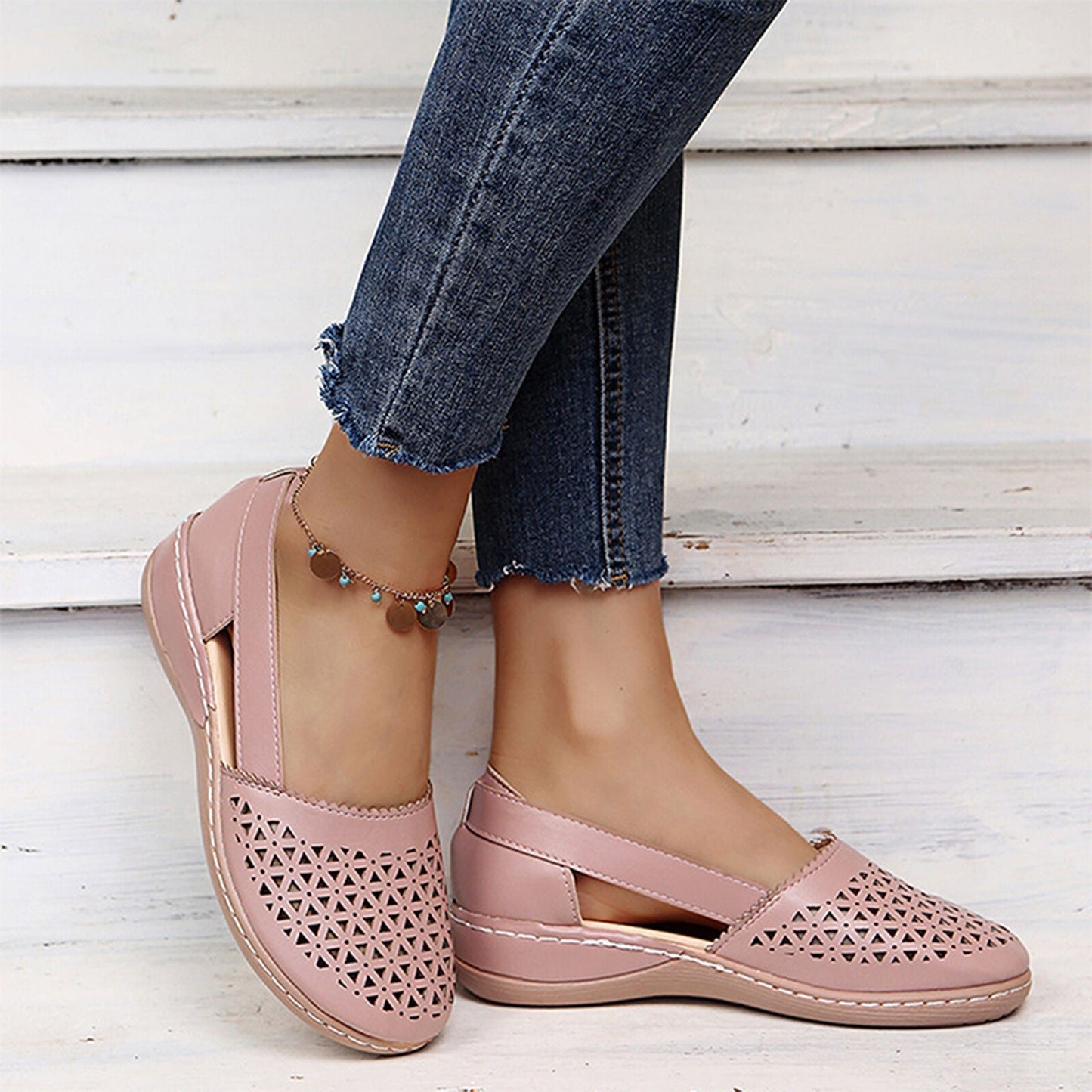 Chic Orthopedic Shoes with Unique Design