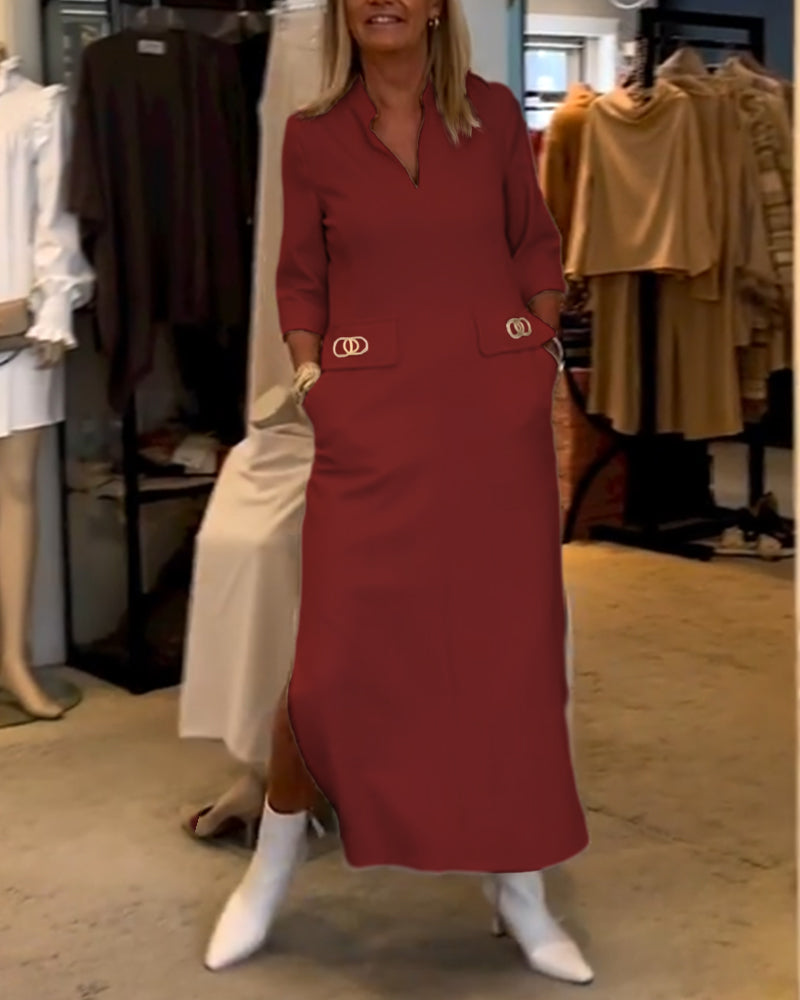 Effortlessly Elegant Dress with a Timeless Design