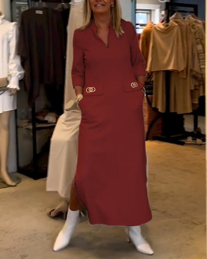 Effortlessly Elegant Dress with a Timeless Design