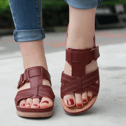 Vintage Inspired Orthopedic Sandals