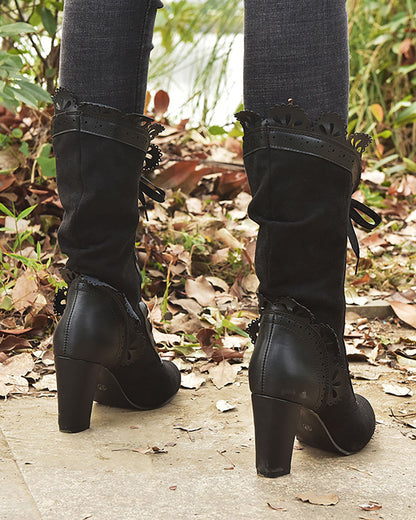 Vintage Inspired Orthopedic Boots