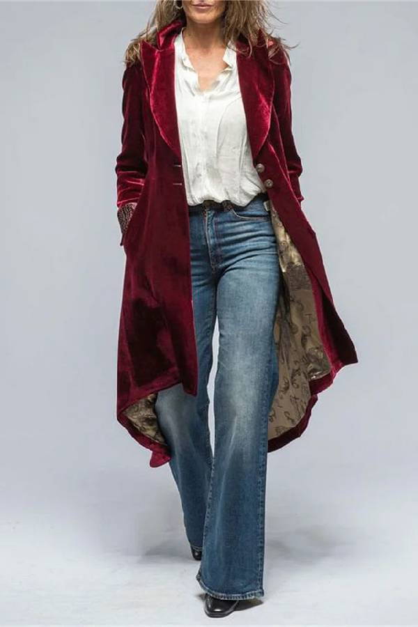 Vintage Inspired Coat with a Contemporary Edge