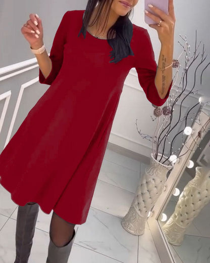 Elegantly Styled Dress for Everyday Wear