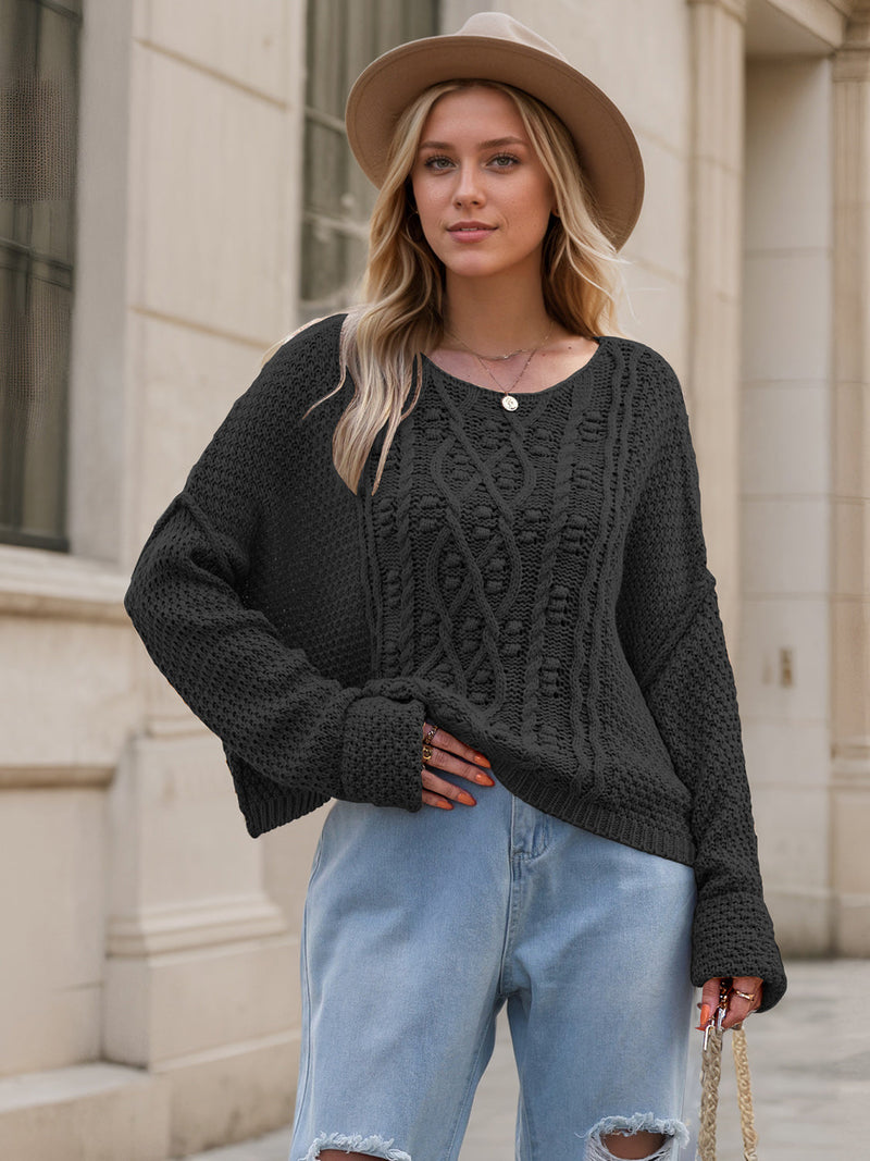 Vintage Inspired Sweater with a Contemporary Edge