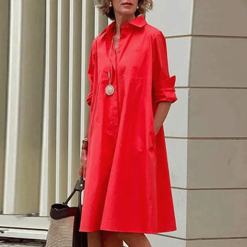 Well Tailored Dress with a Graceful Silhouette