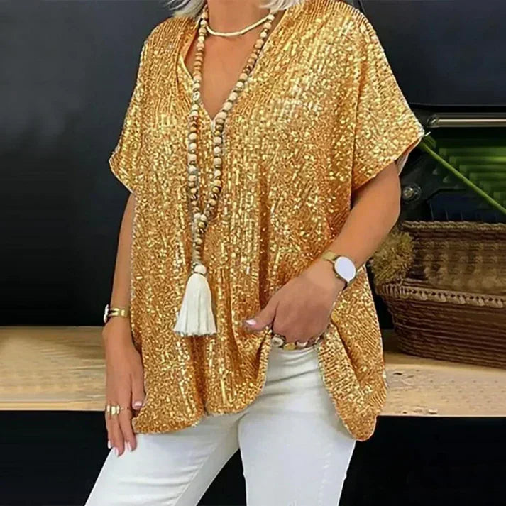 Well Tailored Blouse with a Graceful Silhouette