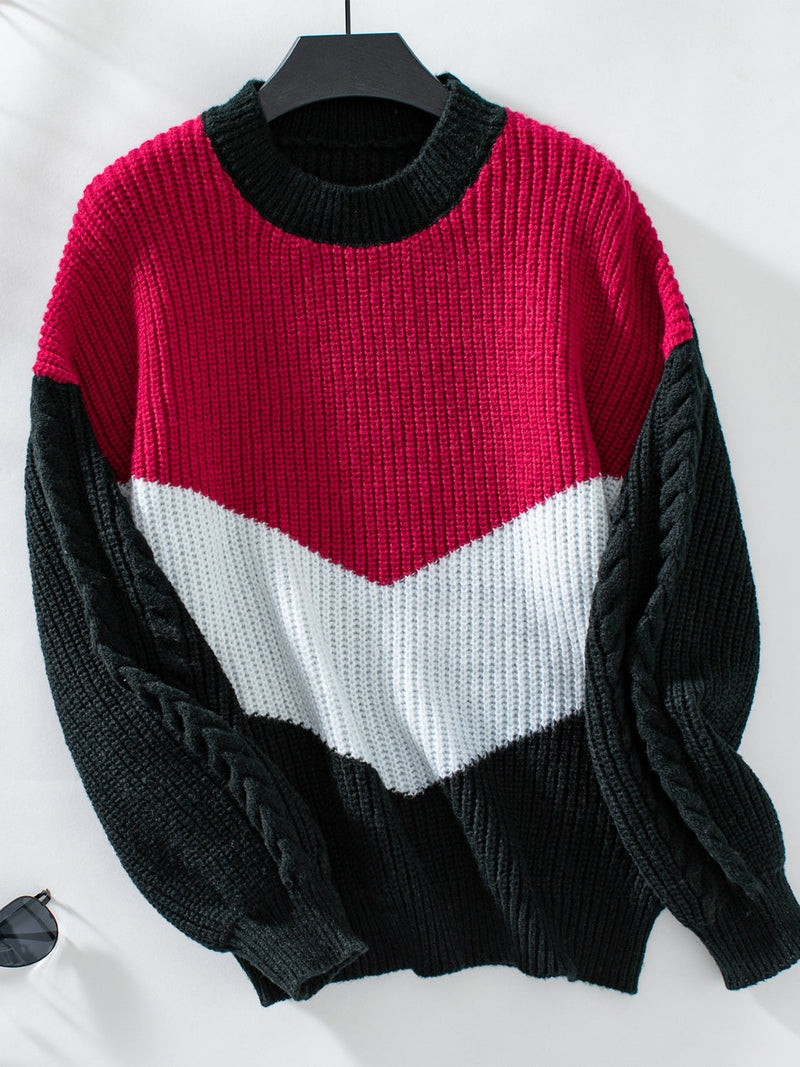 Classic Vintage Sweater with a Flattering Fit