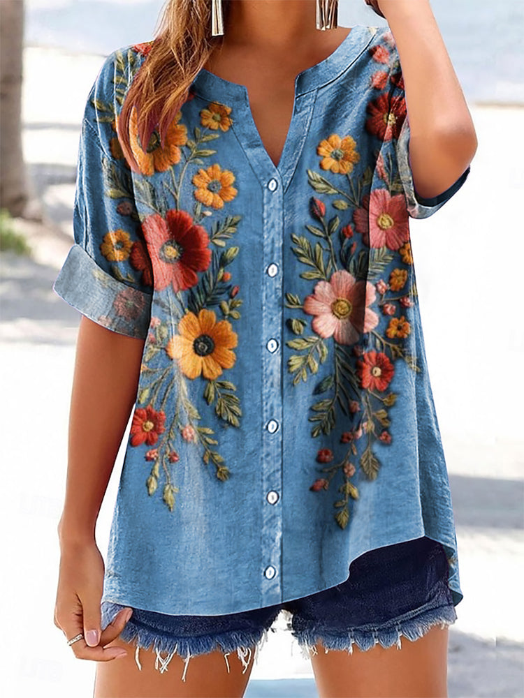 Ajaton vintage-tyyli Paita