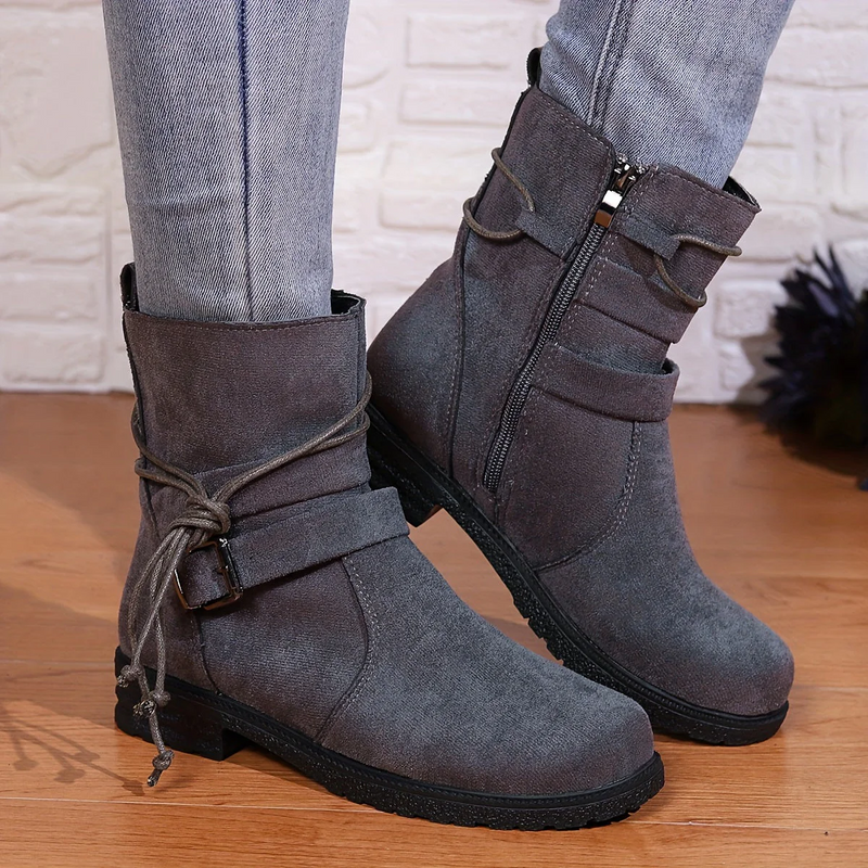 Classic Orthopedic Boots with Timeless Style