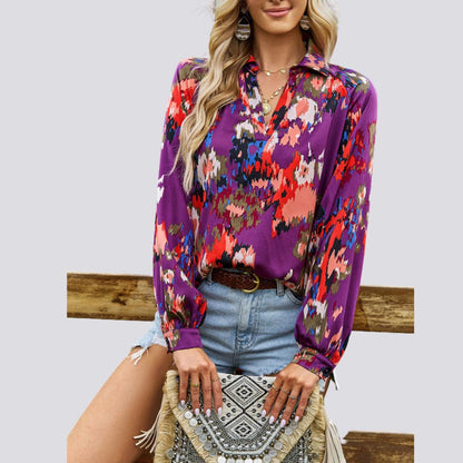 Vintage Inspired Blouse with a Contemporary Edge